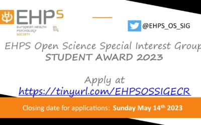 EHPS Open Science SIG Student Award
